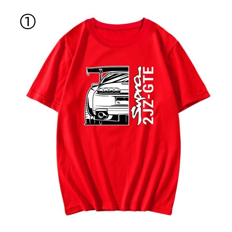 ファッション プリントロゴ 半袖 Tシャツ-A2403