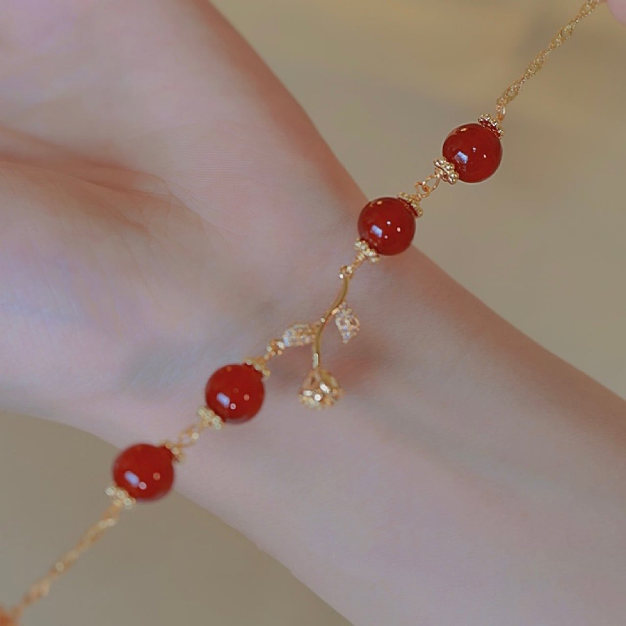 ファッション 一目惚れ 美人度アップ ブレスレット アクセサリー<ins-3625>