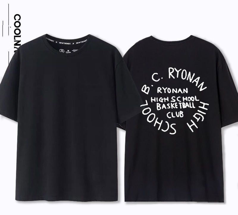 今季マストバイ おすすめ プリントロゴ 半袖 Tシャツ-A2354