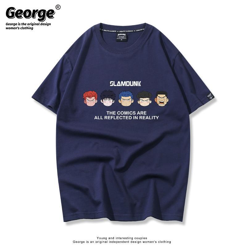 好感度UP 激安セール 売れ筋 おすすめ プリントロゴ 半袖 Tシャツ-A2502