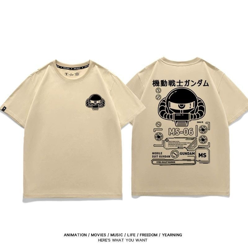 好感度UP 絶対欲しい 着回し力抜群 売れ筋 おすすめ プリントロゴ 半袖 Tシャツ-A2592