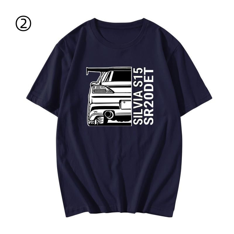 ファッション プリントロゴ 半袖 Tシャツ-A2403