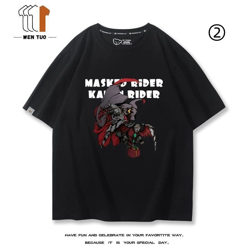 美人度アップ 絶対欲しい おすすめ プリントロゴ 半袖 Tシャツ-A2433