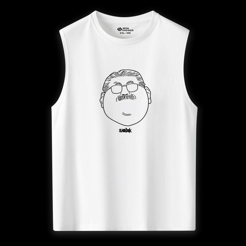 売れ筋 美人度アップ おすすめ プリントロゴ 袖なし Tシャツ-A2664