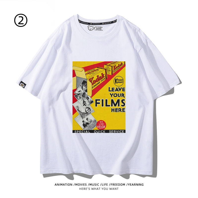 【ランキング上位】超人気 おすすめ プリントロゴ 半袖 Tシャツ-A2341