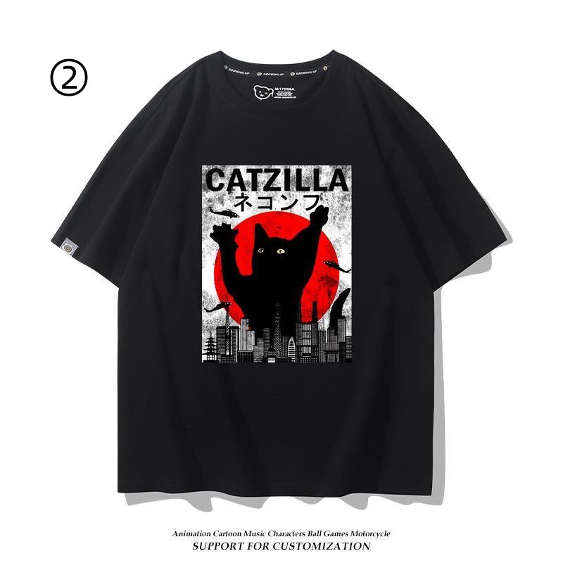 絶対流行 おすすめ プリントロゴ 半袖 Tシャツ-A2373