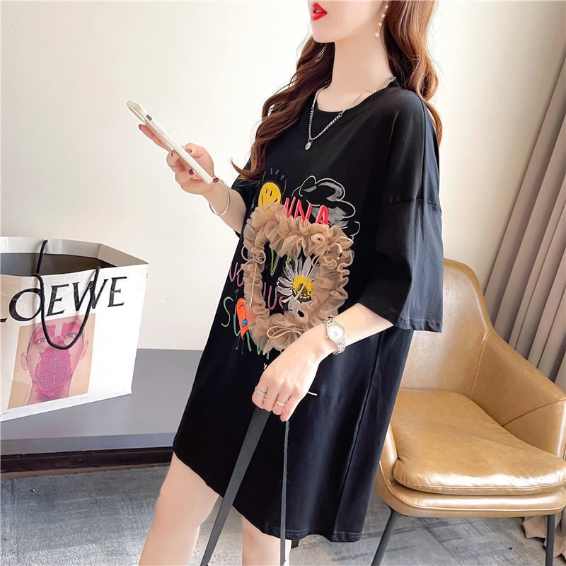 話題沸騰中 オシャレ度満点 高級感溢れる 3色選択可 Tシャツ カットソー<ins-8293>