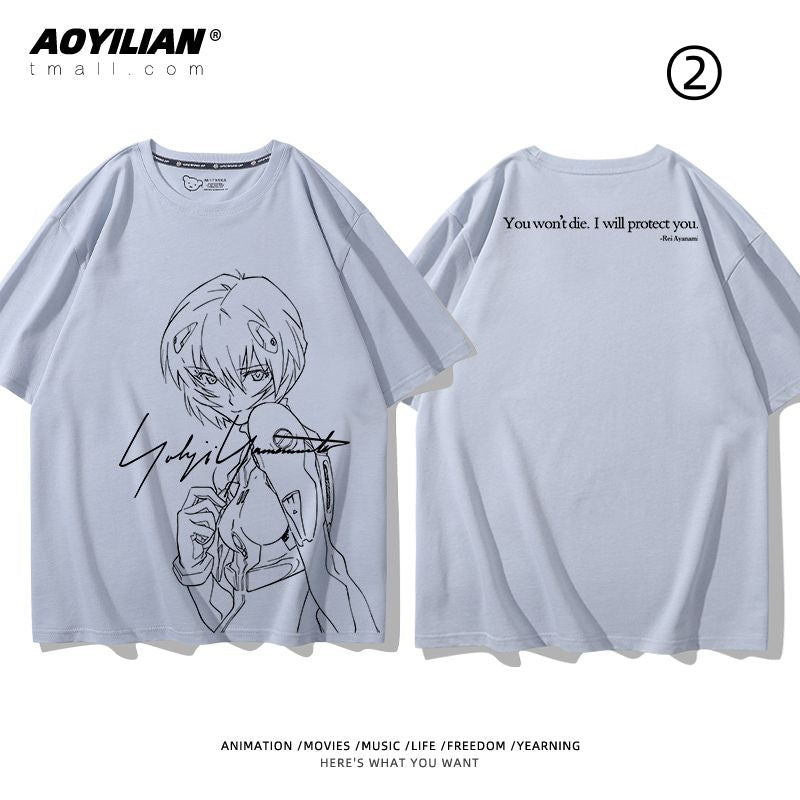 売り切れ必至 着回し力抜群 おすすめ プリントロゴ 半袖 Tシャツ-A2531