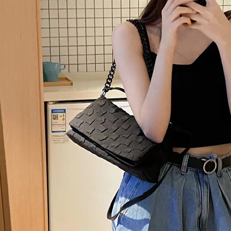 オシャレ度満点 高級感溢れる メッセンジャーバッグ<ins-3319>