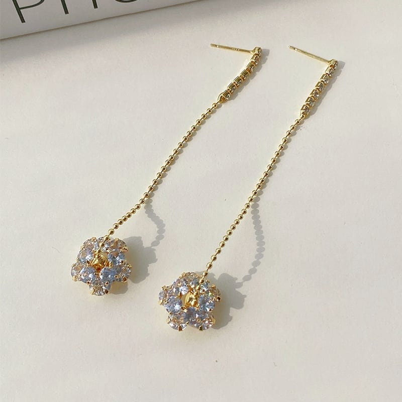 高級感溢れた 清純甘くて女子力UP 美感いっぱい イアリング アクセサリー<ins-2898>