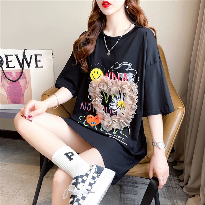 話題沸騰中 オシャレ度満点 高級感溢れる 3色選択可 Tシャツ カットソー<ins-8293>