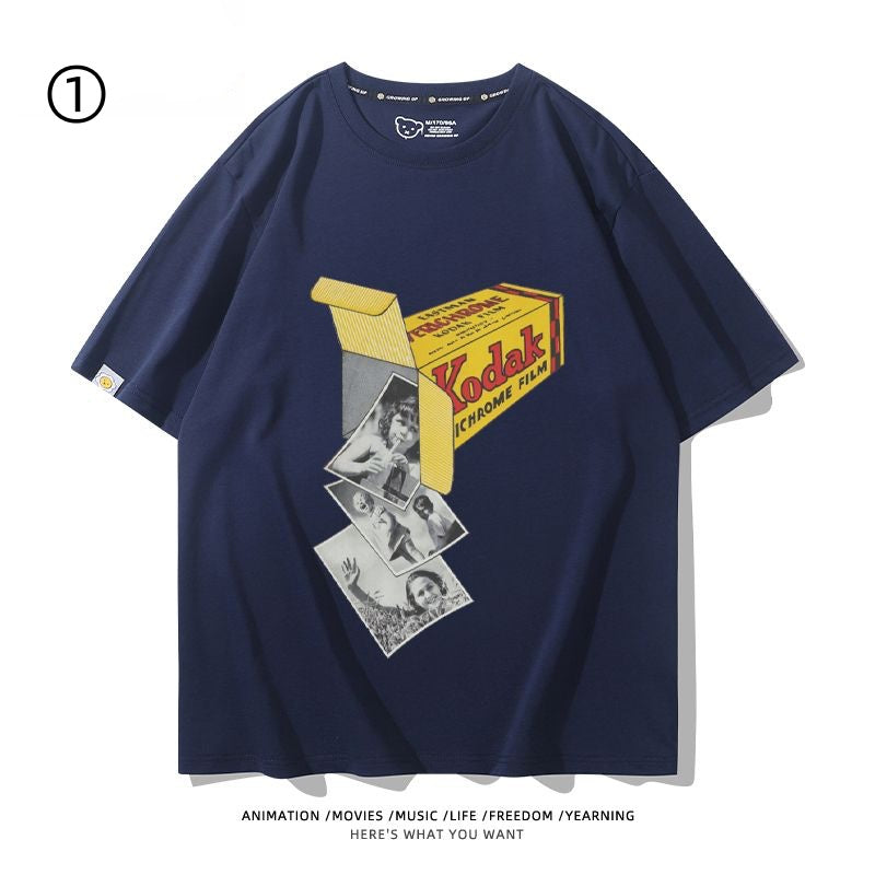 超人気 好感度UP おすすめ プリントロゴ 半袖 Tシャツ-A2340