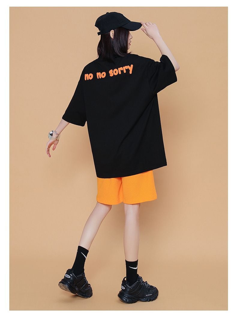 超人気上質 シンプル 半袖Tシャツⅹパンツセット<ins-8126>