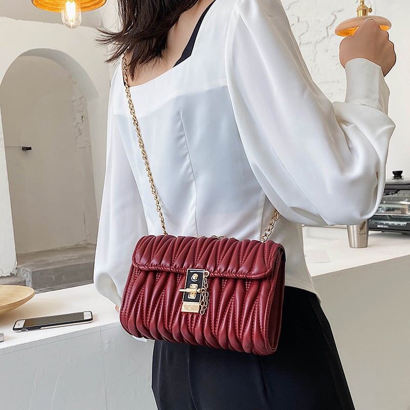 オシャレ感たっぷり シンプル メッセンジャーバッグ ショルダーバッグ<ins-3375>