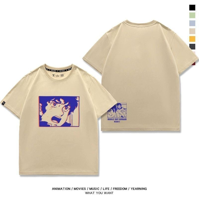 今季マストバイ 好感度UP 売れ筋 おすすめ プリントロゴ 半袖 Tシャツ-A2564
