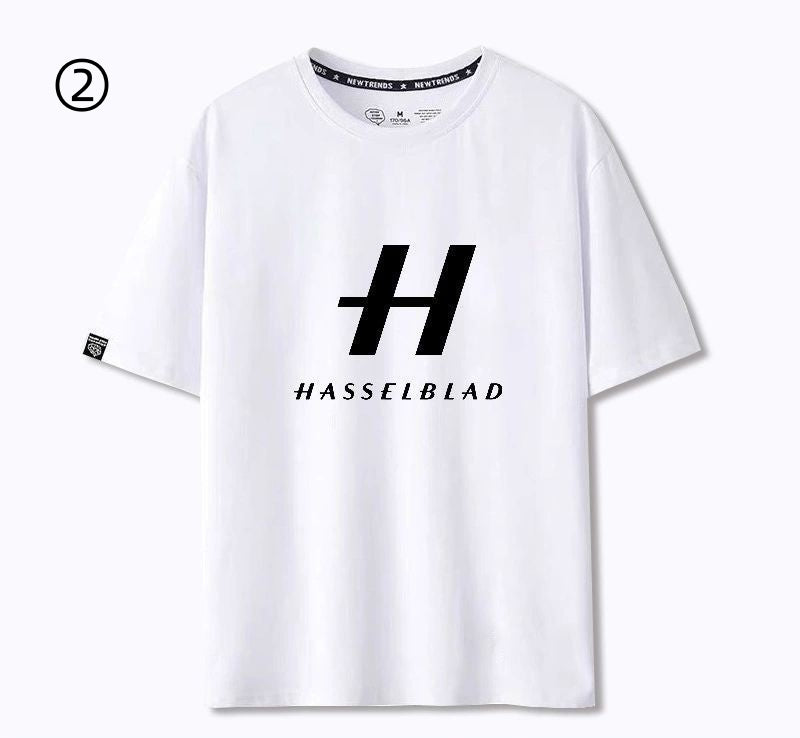 定番シンプル おすすめ プリントロゴ 半袖 Tシャツ-A2317