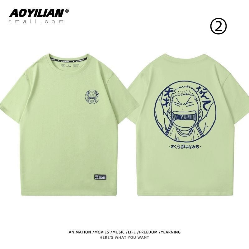 好感度UP 絶対流行 着回し力抜群 おすすめ プリントロゴ 半袖 Tシャツ-A2469