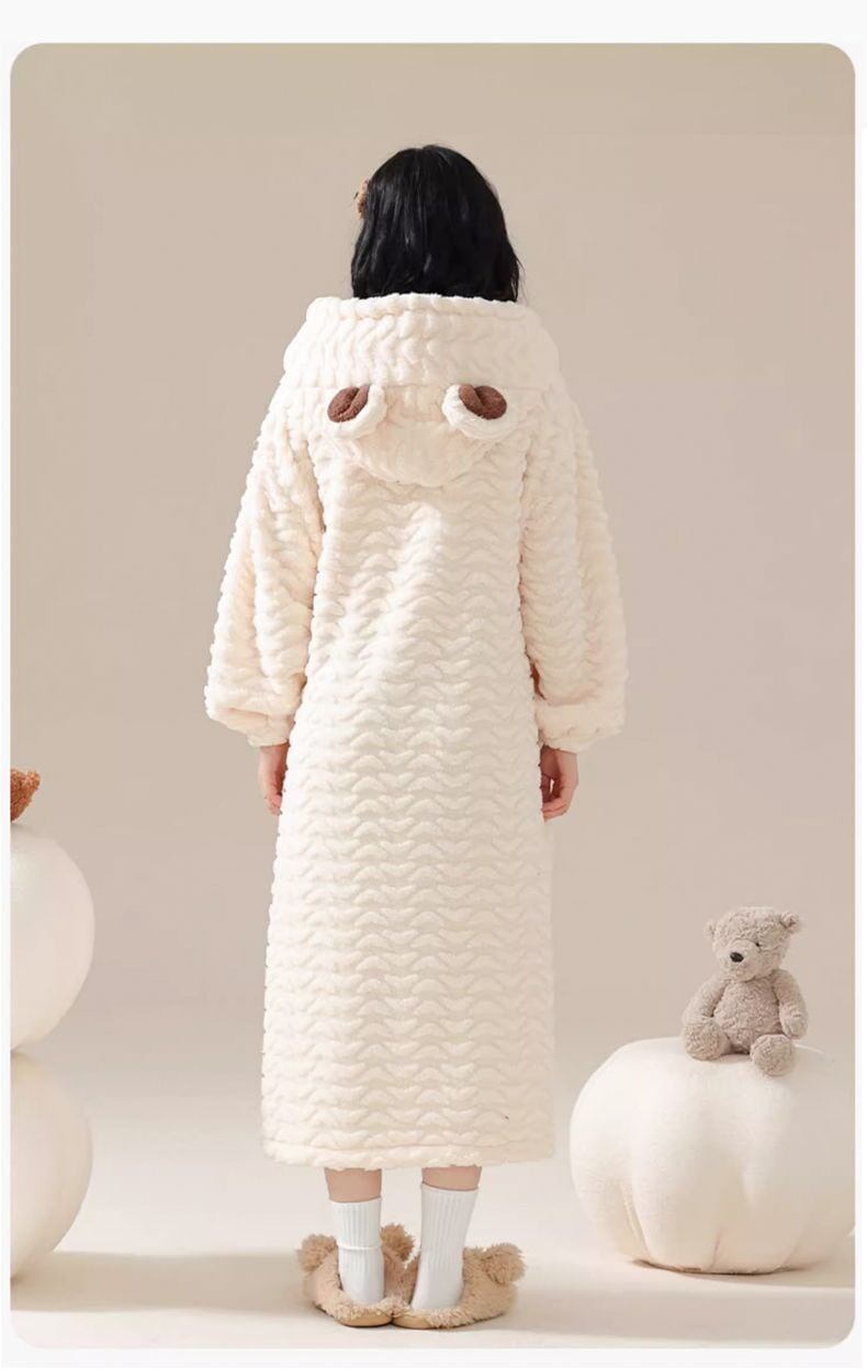 好感度UP コーラルベルベットパジャマ女性冬プラスベルベットと厚みのある スタイルアップ 6種選択 パジャマE-9692