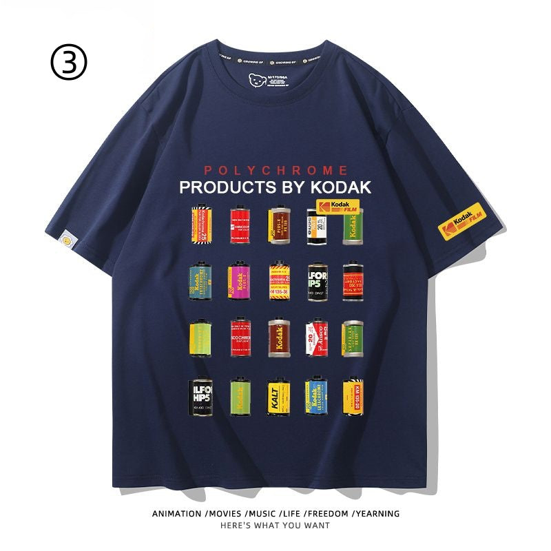 超人気 好感度UP おすすめ プリントロゴ 半袖 Tシャツ-A2340