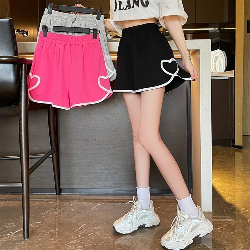 ゆったり感アップ カジュアル ハイウエスト パンツ ボトムス<ins-3563>