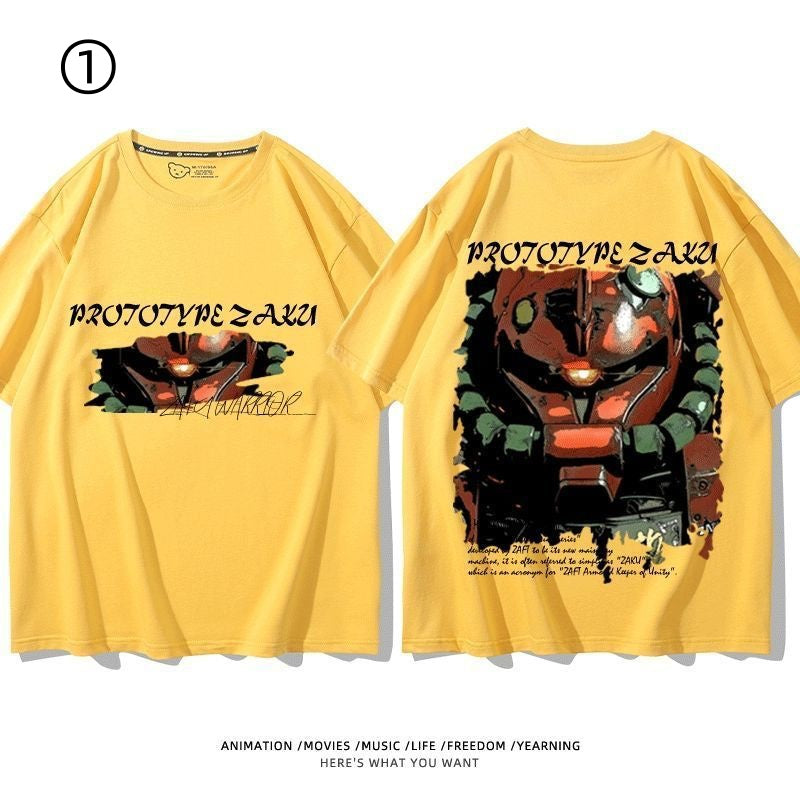 着回し力抜群 シンプル おすすめ プリントロゴ 半袖 Tシャツ-A2625
