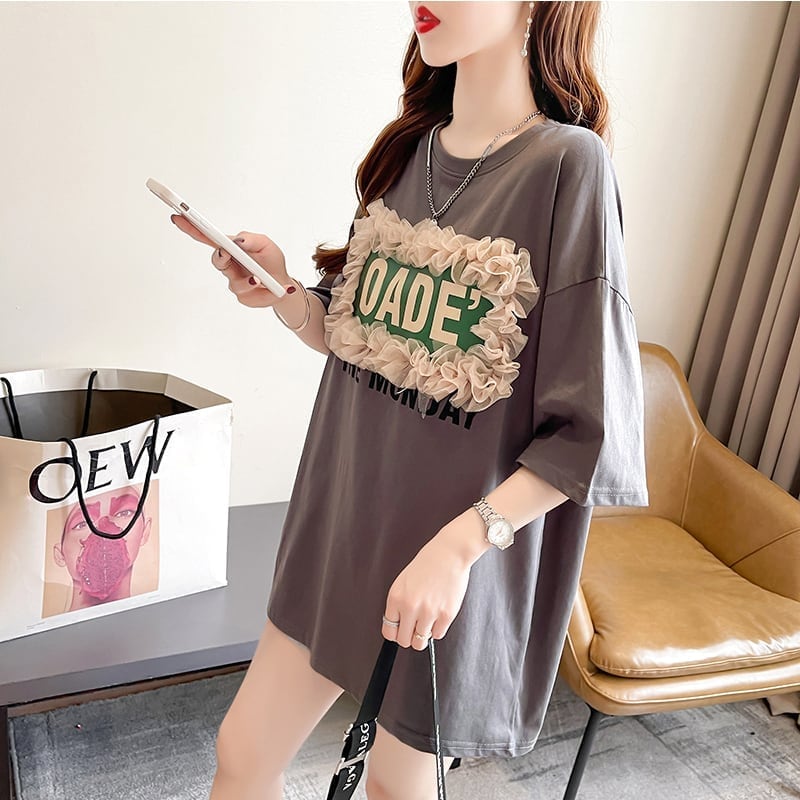 【半額!期間限定!!】オシャレ度満点 高級感溢れる 3色選択可 Tシャツ カットソー<ins-3255>