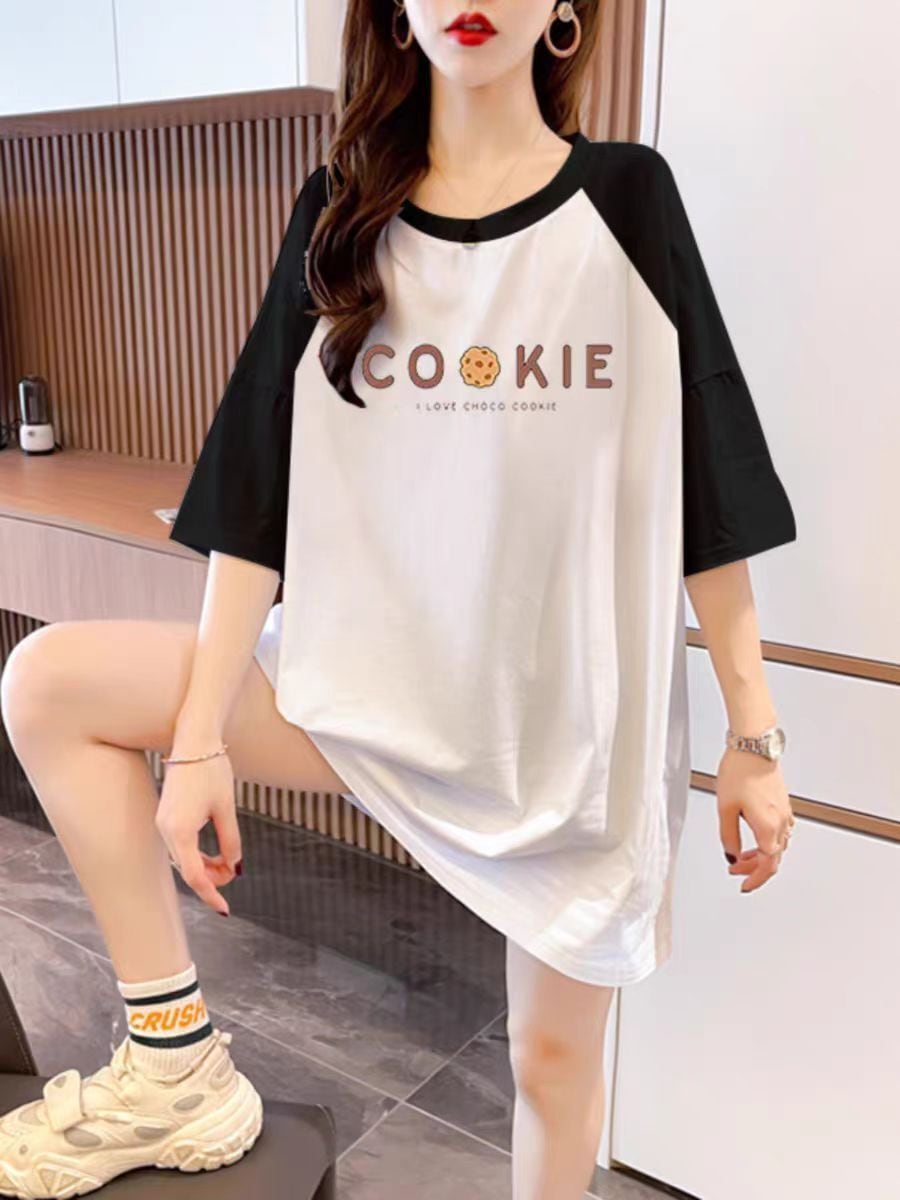 話題沸騰中 4色選択可 プリント Tシャツ カットソー<ins-8276>