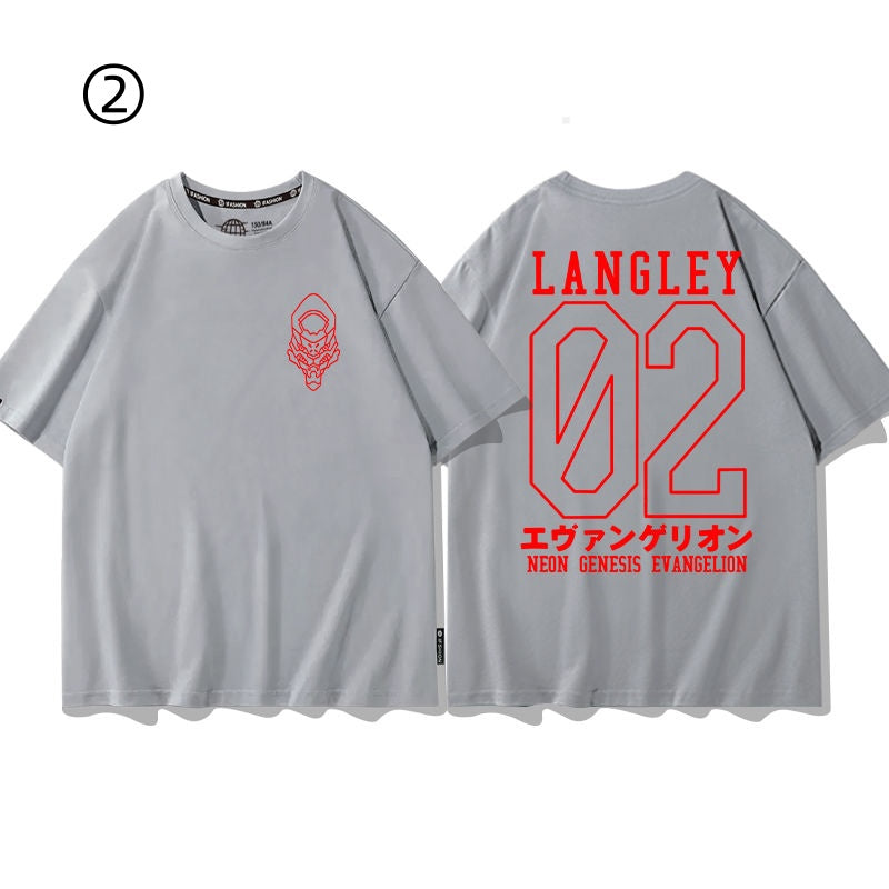 シンプル 着回し力抜群 おすすめ プリントロゴ 半袖 Tシャツ-A2605