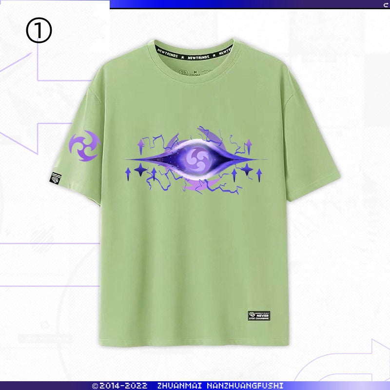 着回し力抜群 おすすめ プリントロゴ 半袖 Tシャツ-A2440