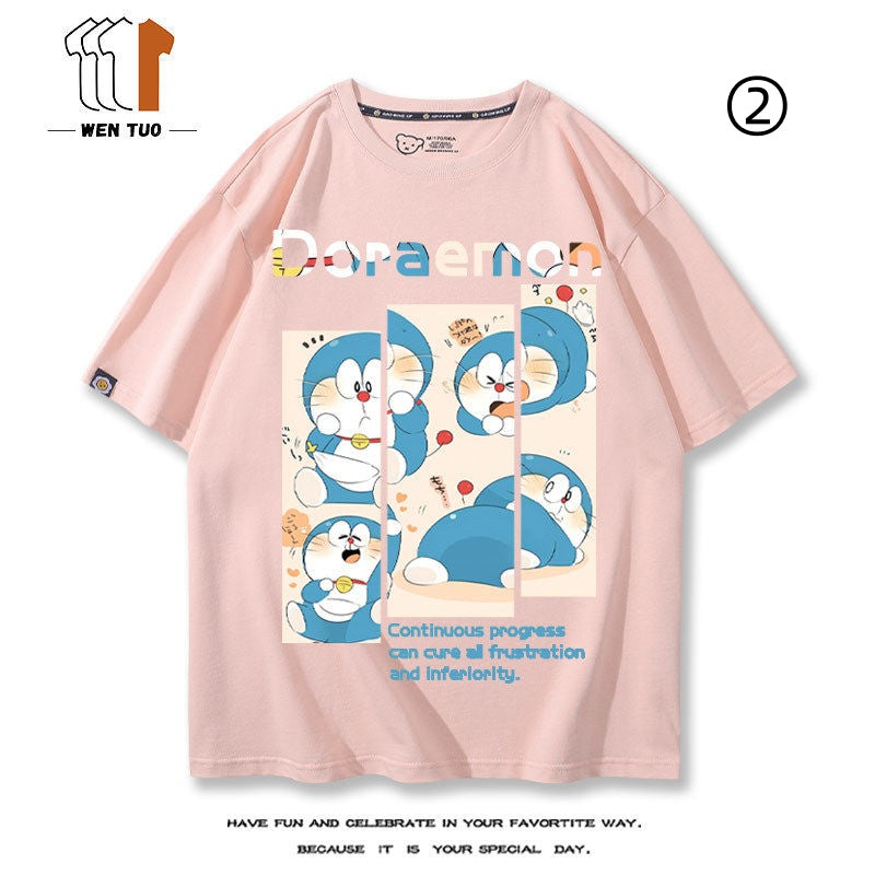 定番シンプル 着回し力抜群 おすすめ プリントロゴ 半袖 Tシャツ-A2535