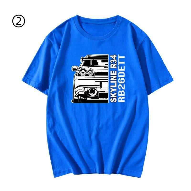 超人気 ファッション プリントロゴ 半袖 Tシャツ-A2426
