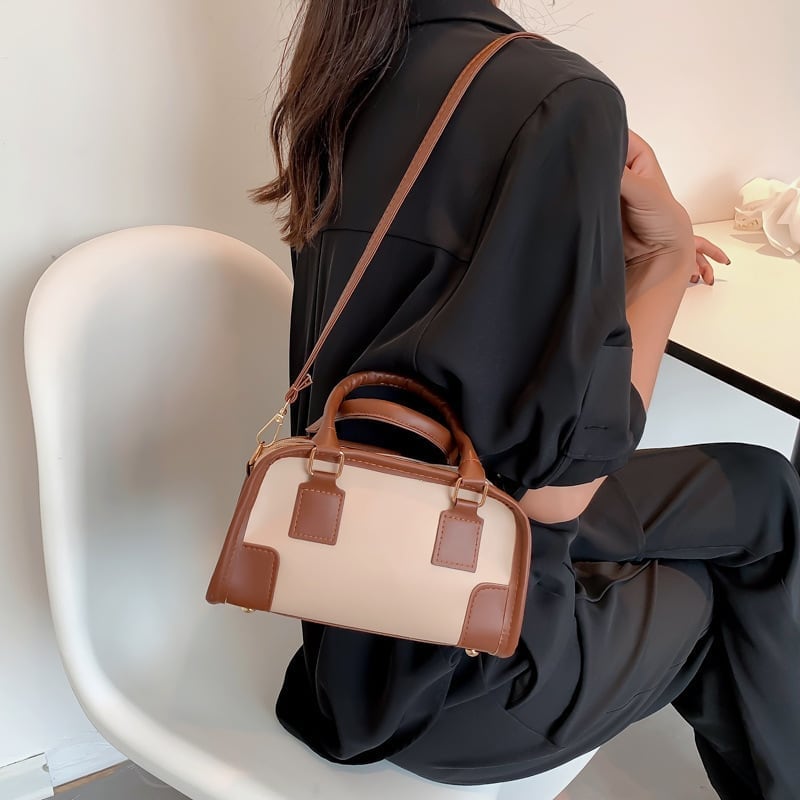 オシャレ度満点 シンプル ショルダーバッグ メッセンジャーバッグ<ins-3783>