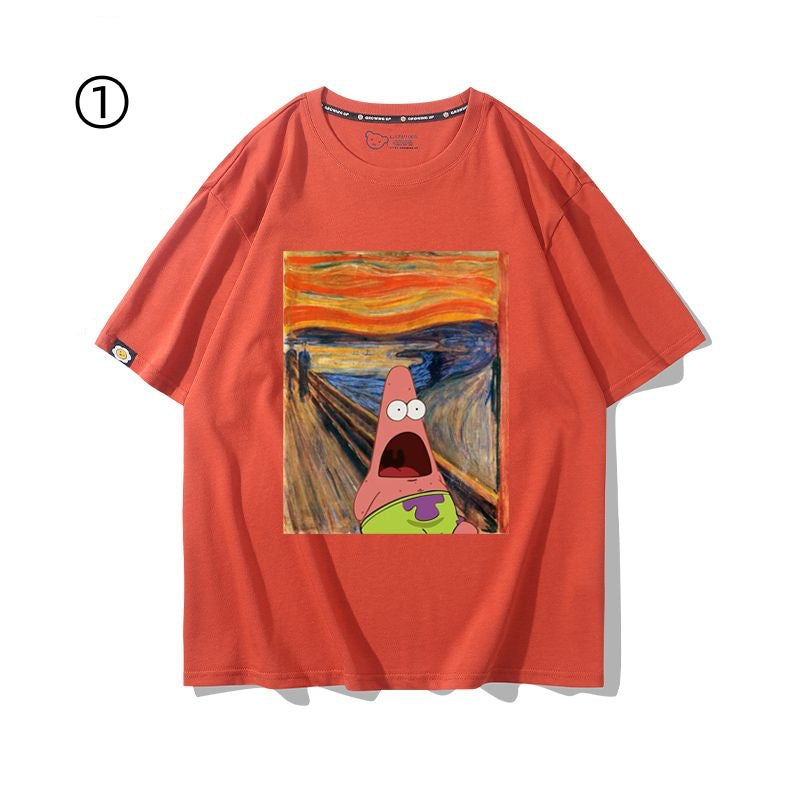 個性派 売り切れ必至 おすすめ プリントロゴ 半袖 Tシャツ-A2376