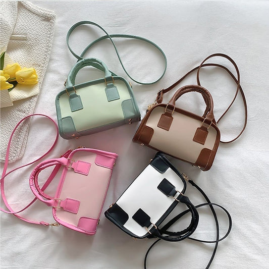 オシャレ度満点 シンプル ショルダーバッグ メッセンジャーバッグ<ins-3783>