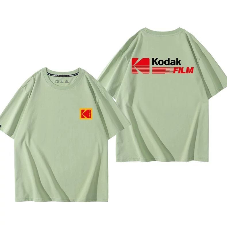 定番シンプル おすすめ プリントロゴ 半袖 Tシャツ-A2338