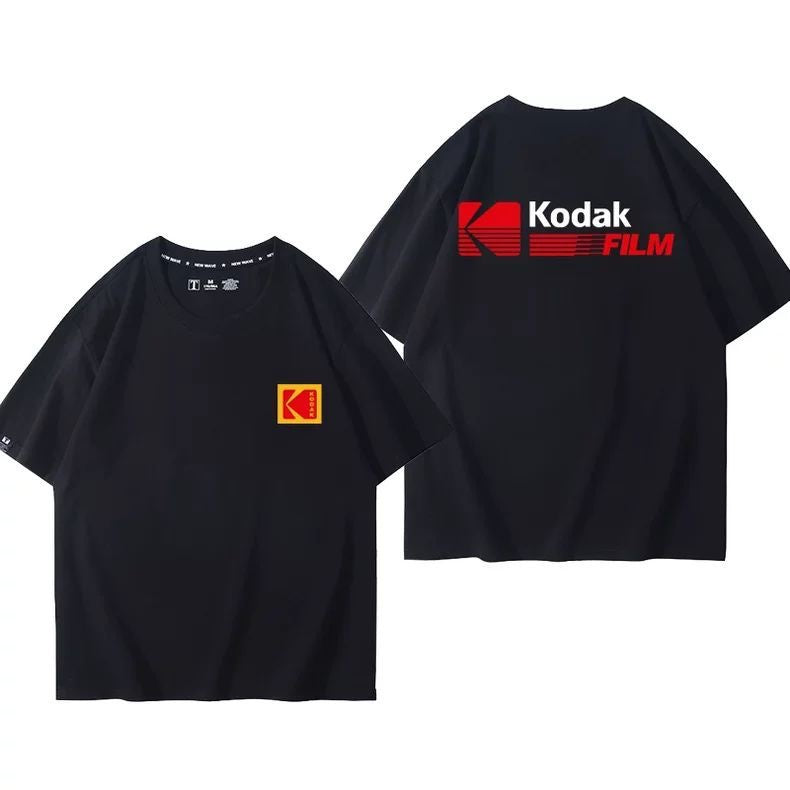 定番シンプル おすすめ プリントロゴ 半袖 Tシャツ-A2338