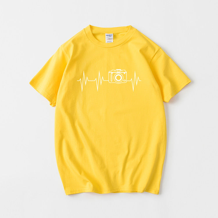 主役級 おすすめ プリントロゴ 半袖 Tシャツ-A2347