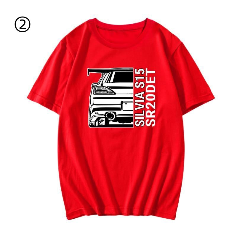 ファッション プリントロゴ 半袖 Tシャツ-A2403