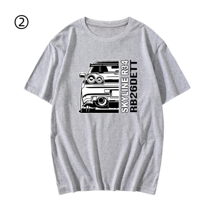 超人気 ファッション プリントロゴ 半袖 Tシャツ-A2426