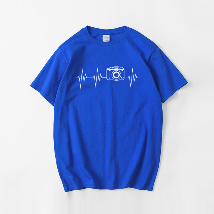 主役級 おすすめ プリントロゴ 半袖 Tシャツ-A2347