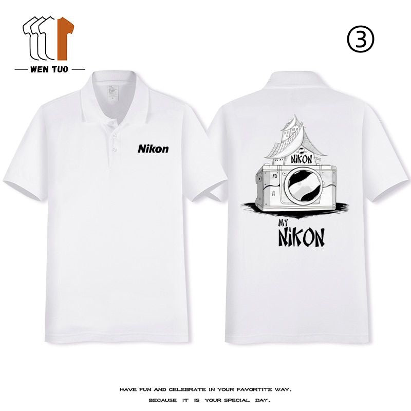 主役級 着回し力抜群 おすすめ プリントロゴ 半袖 Tシャツ-A2495