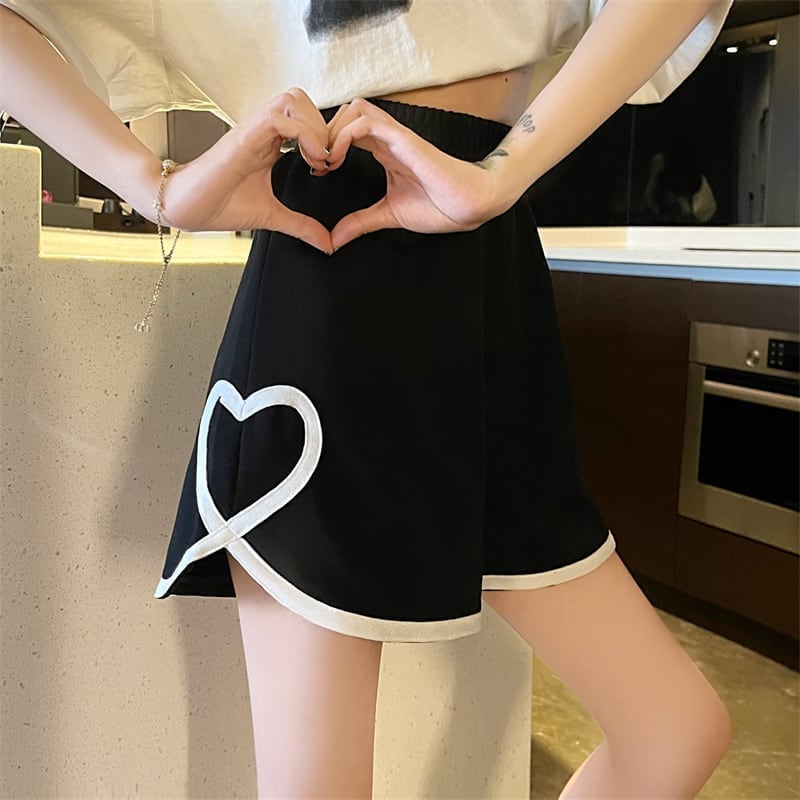 ゆったり感アップ カジュアル ハイウエスト パンツ ボトムス<ins-3563>
