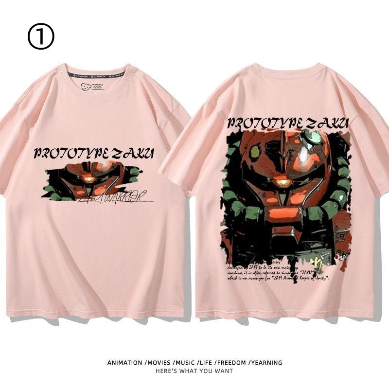 着回し力抜群 シンプル おすすめ プリントロゴ 半袖 Tシャツ-A2625