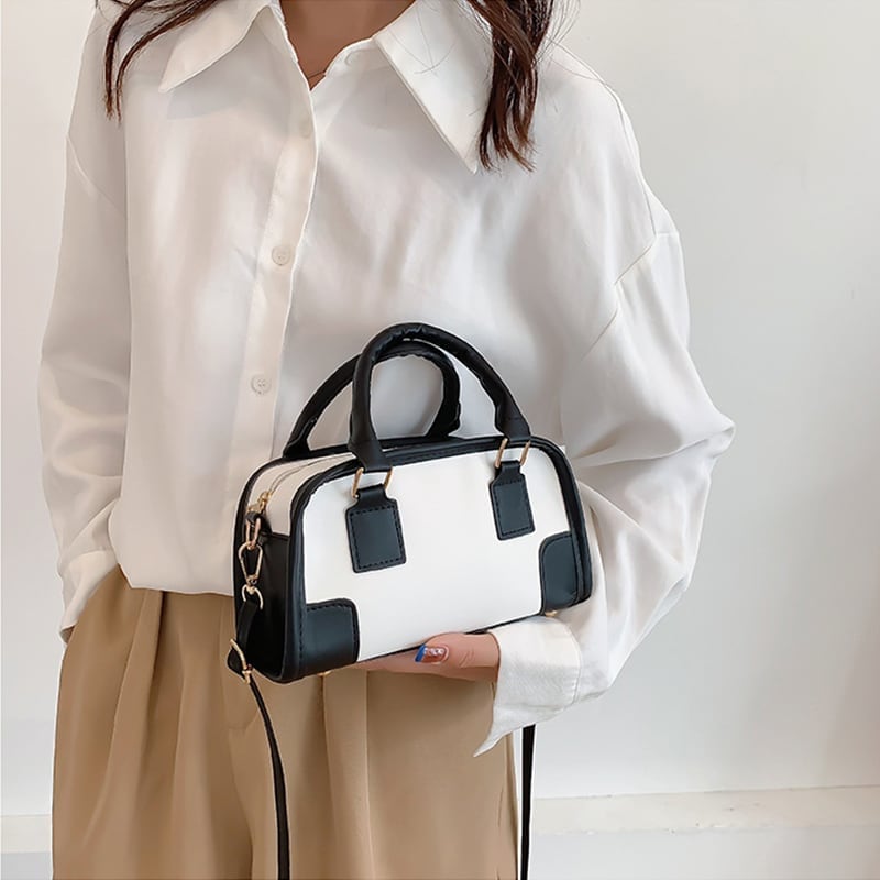 オシャレ度満点 シンプル ショルダーバッグ メッセンジャーバッグ<ins-3783>