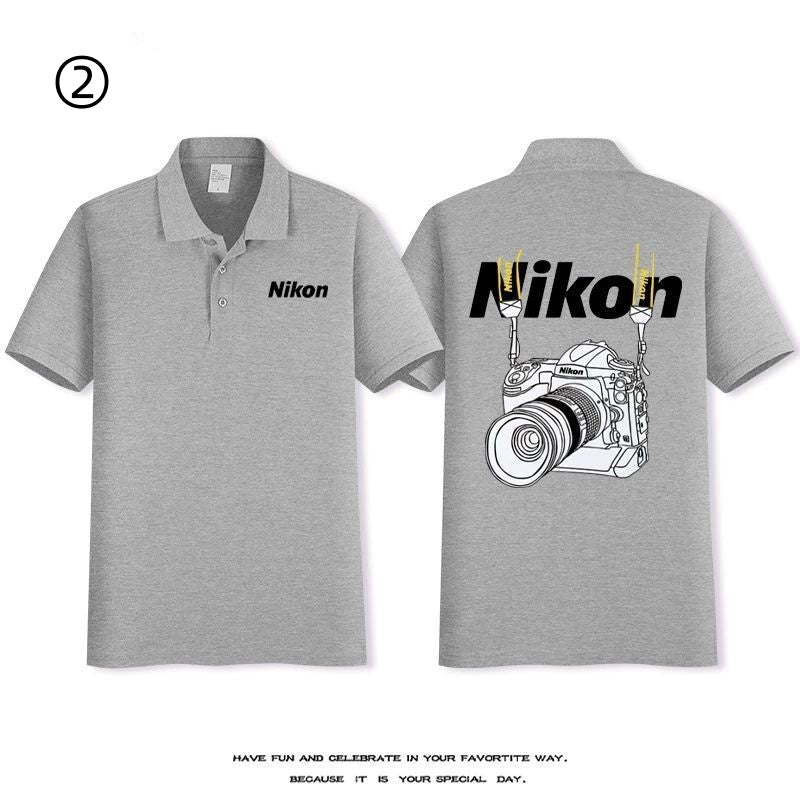 主役級 おすすめ プリントロゴ 半袖 Tシャツ-A2320