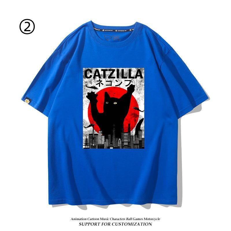 絶対流行 おすすめ プリントロゴ 半袖 Tシャツ-A2373