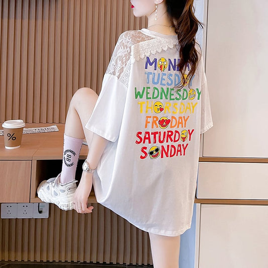 【半額!期間限定!!】美人度アップ ファッション スウィート 半袖シャツ<ins-6632>