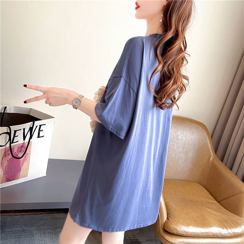 話題沸騰中 オシャレ度満点 高級感溢れる 3色選択可 Tシャツ カットソー<ins-8293>