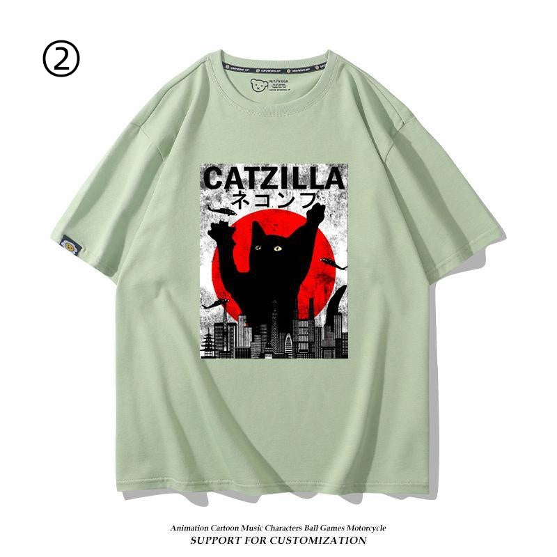 絶対流行 おすすめ プリントロゴ 半袖 Tシャツ-A2373