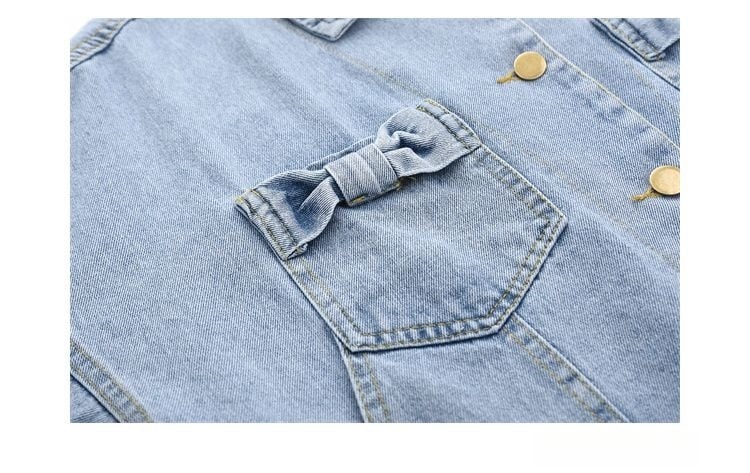 今季マストバイ ファッション ルーズ デニムジャケット<ins-6545>